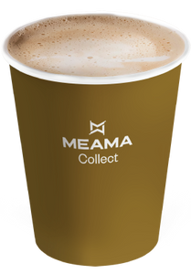 Hot caramel macchiato