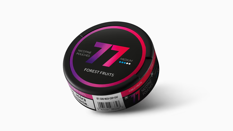 77 Forest Fruits (ტყის ხილი) 16 mg/g Snus სნუსი