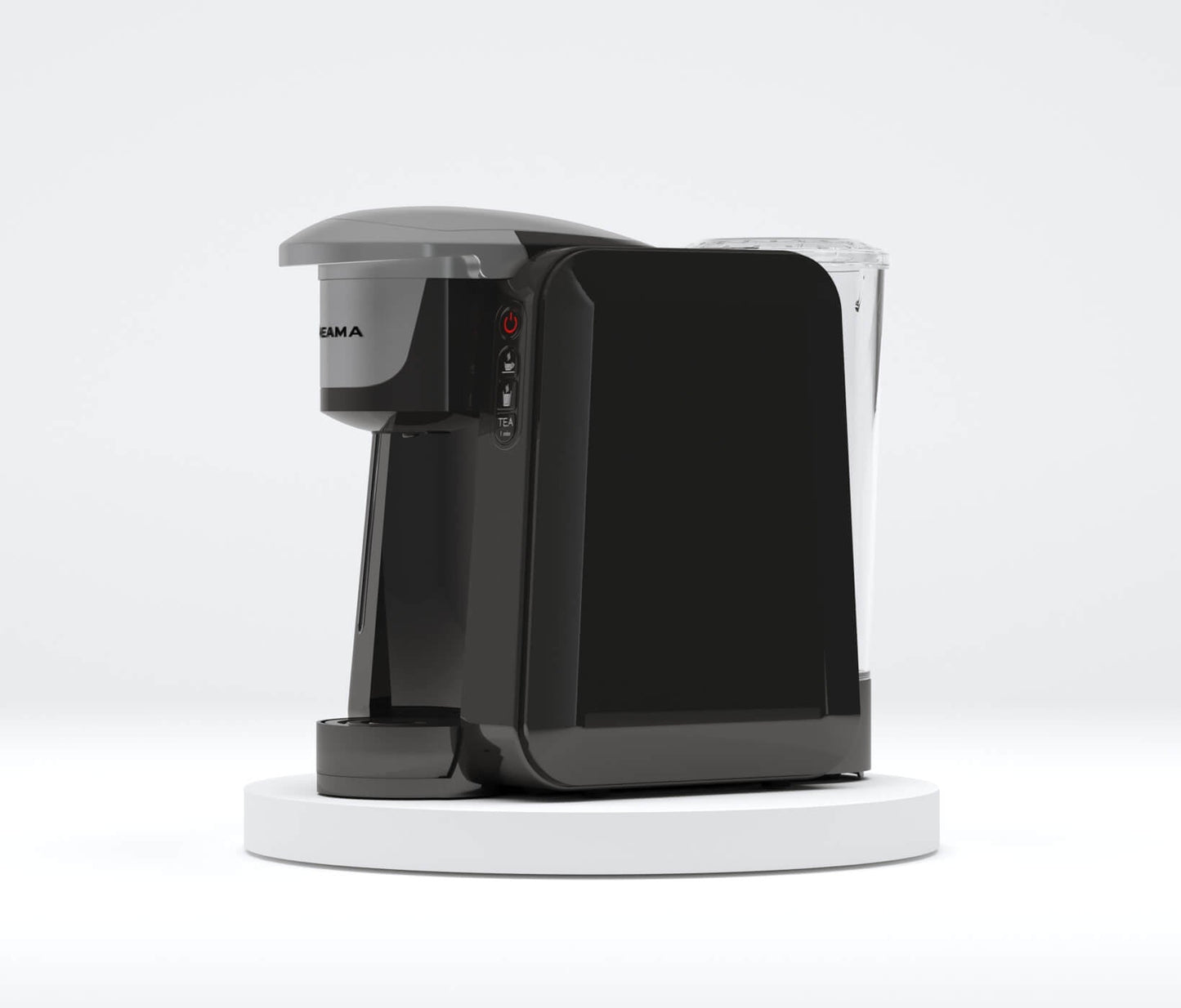 Black multi capsule machine