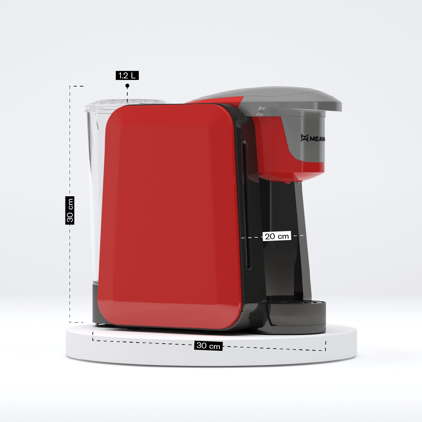 Red multi capsule machine