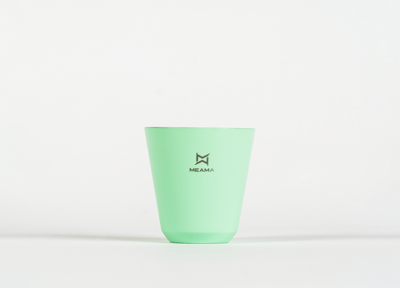 European-format metal cup - menthol