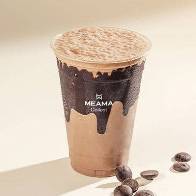 ფრაპე შოკოლადით და ბანანით