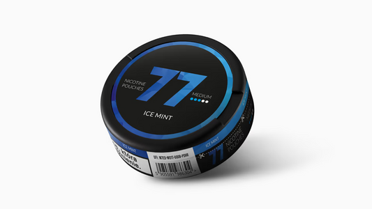 77 Ice Mint  (ყინული/პიტნა) 16 mg/g Snus სნუსი