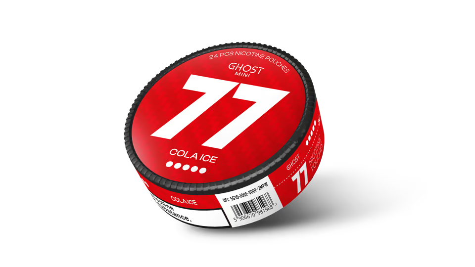 77 Ghost Cola Ice (კოლა) 40 mg/g Snus სნუსი