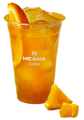 Orange iced tea