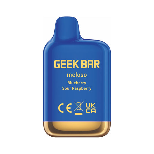 ვეიპი GEEK BAR Blueberry sour raspderry მოცვის მჟავე ჟოლო