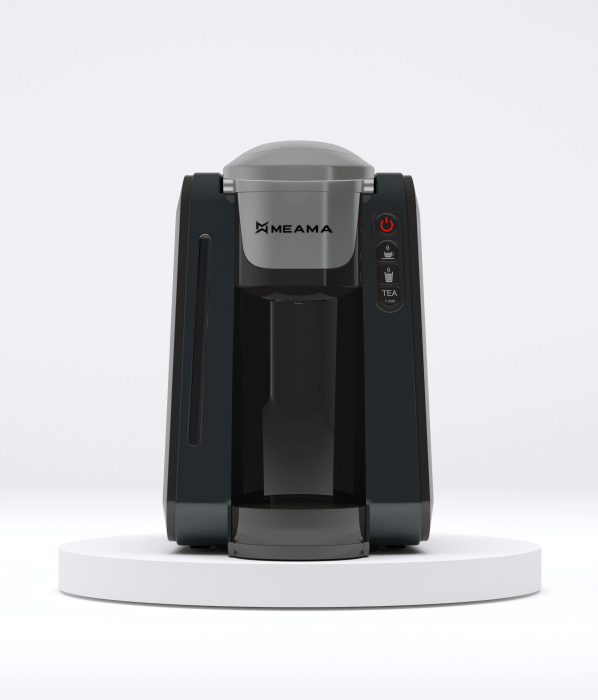 Black multi capsule machine