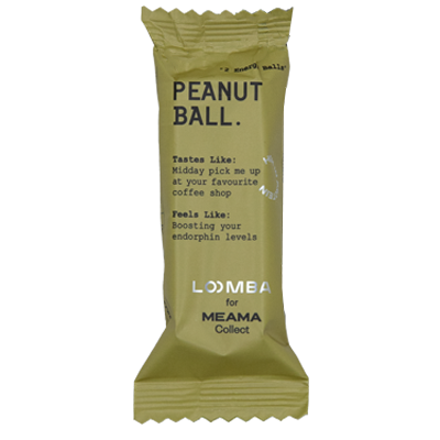 Loomba with peanuts